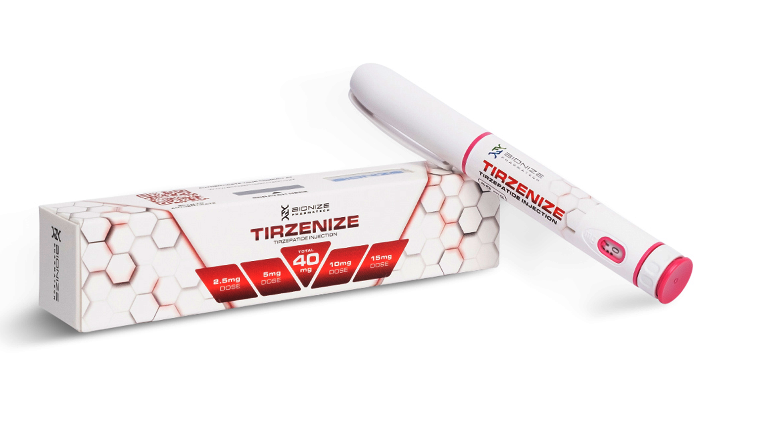 TIRZENIZE® 40 mg tirzepatid v multidávkovém peru. obrázek 2 TIRZENIZE® 40 mg tirzepatid v multidávkovém peru. obrázek 1